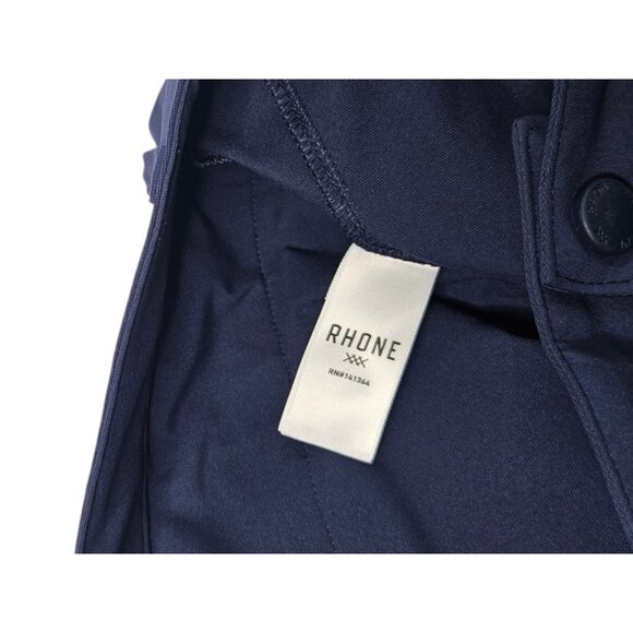 Rhone Commuter Pants Navy Blue Men's 32 Actual Performance Chino Golf Athleisure - Picture 13 of 14